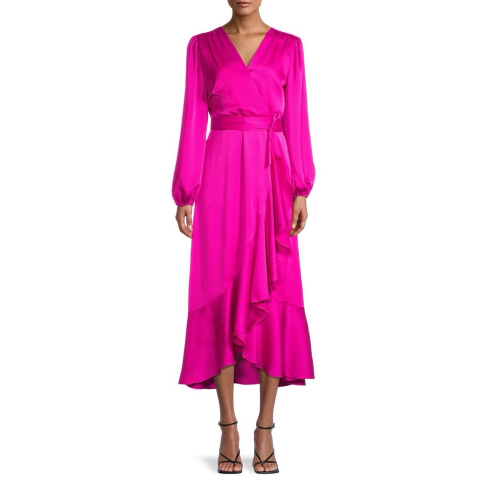Milly Fuchsia High Low Dress